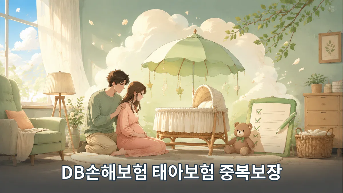 DB손해보험 태아보험 중복보장 안내 이미지 1