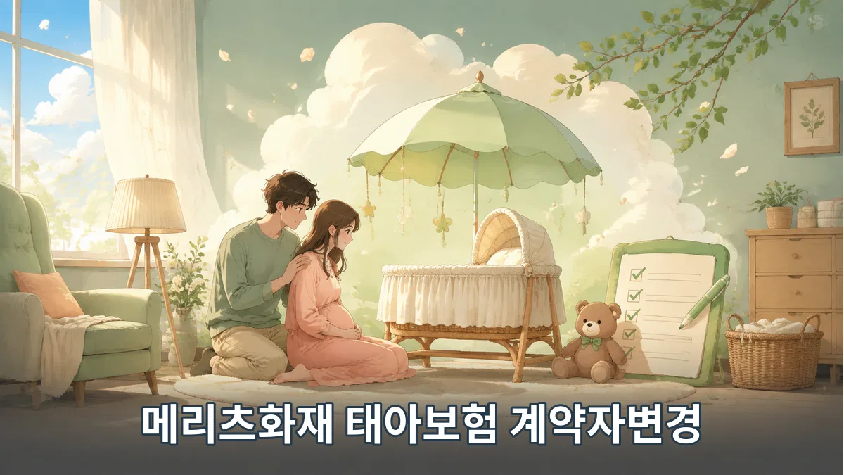 메리츠화재 태아보험 계약자변경 안내 이미지 1