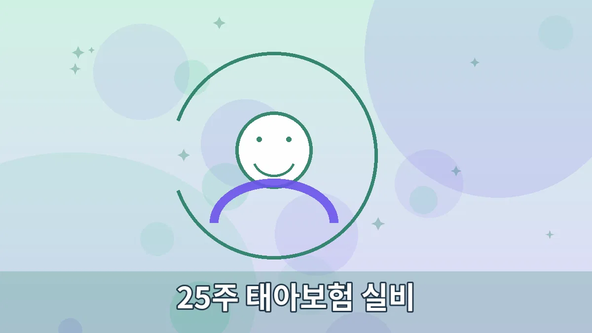 25주 태아보험 실비 안내 이미지 3