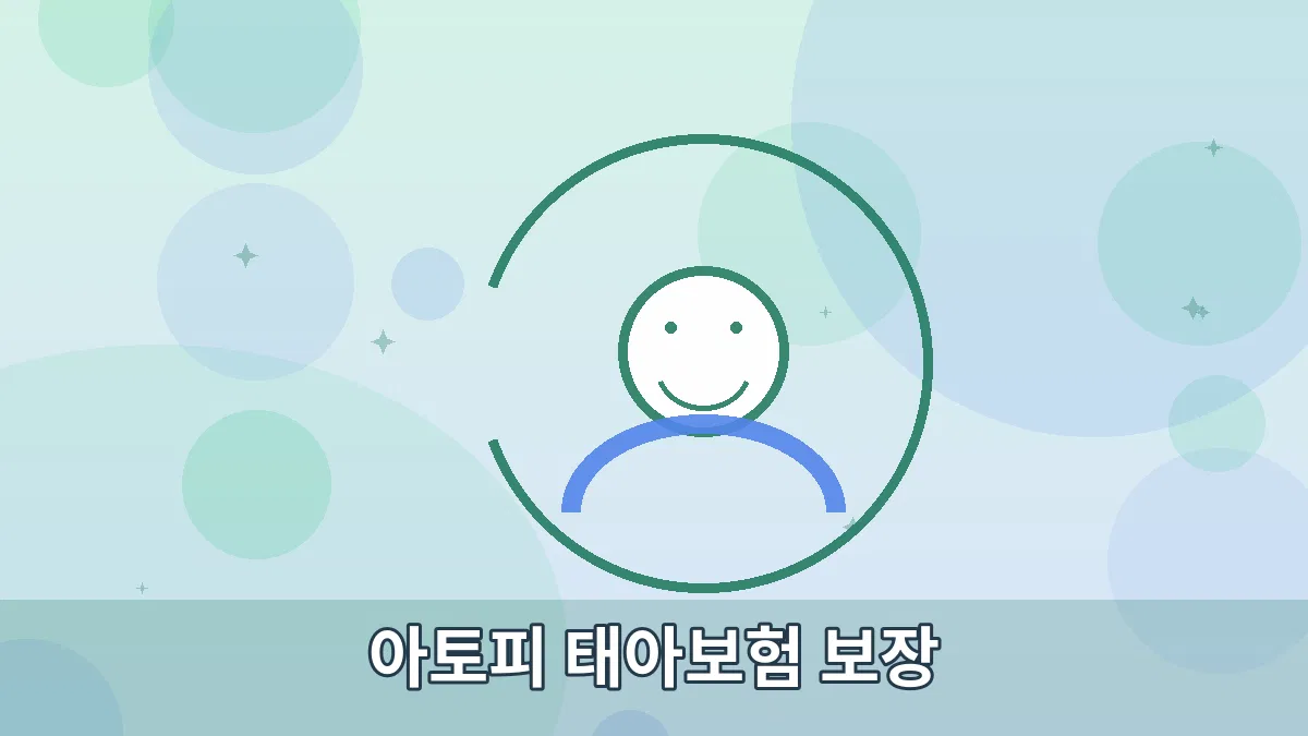 아토피 태아보험 보장 안내 이미지 2