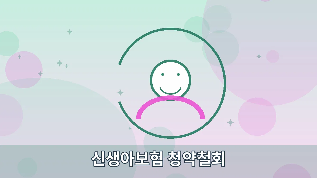 신생아보험 청약철회 안내 이미지 5