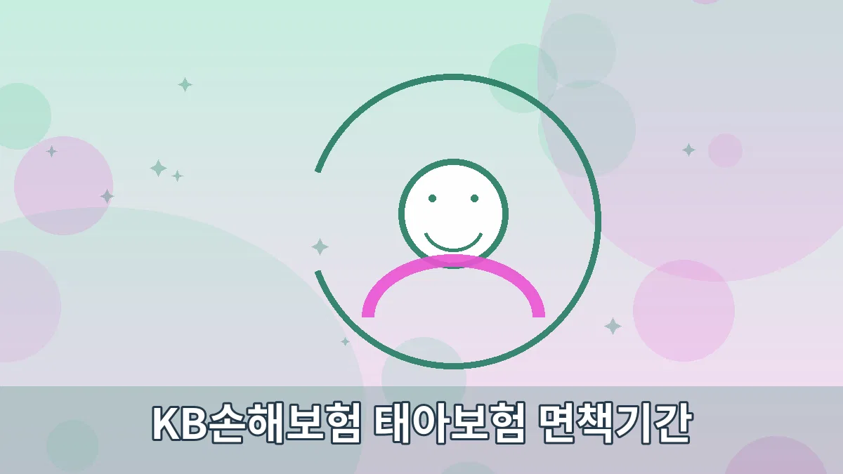 KB손해보험 태아보험 면책기간 안내 이미지 5