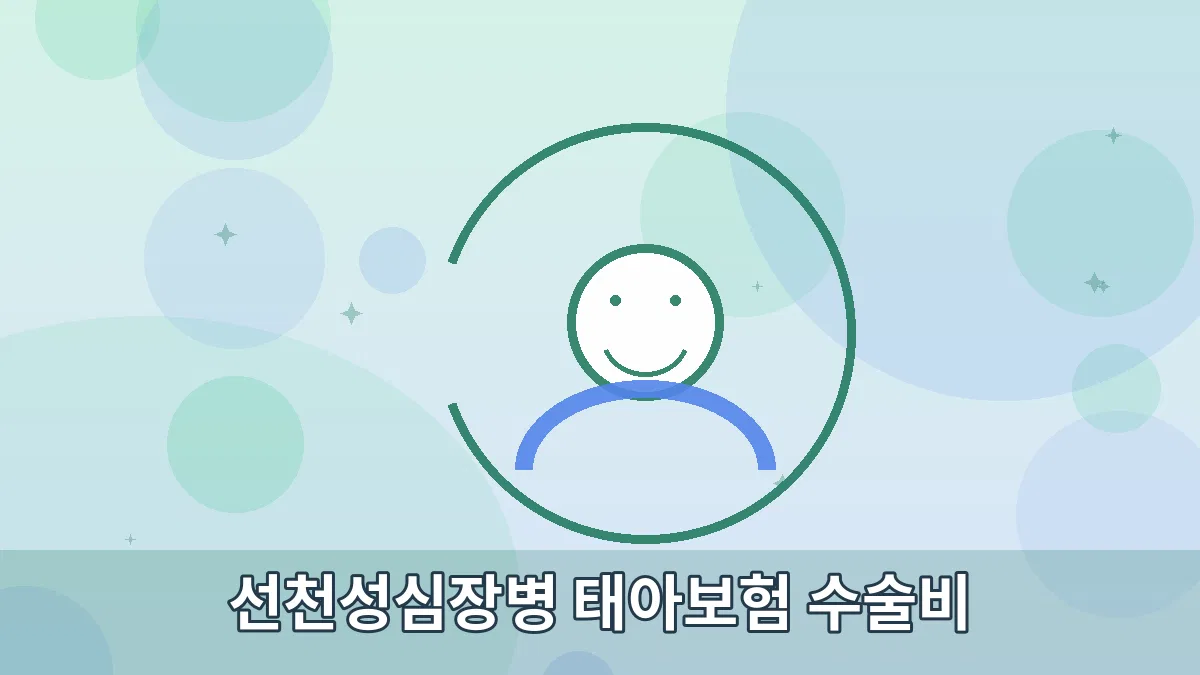 선천성심장병 태아보험 수술비 안내 이미지 2