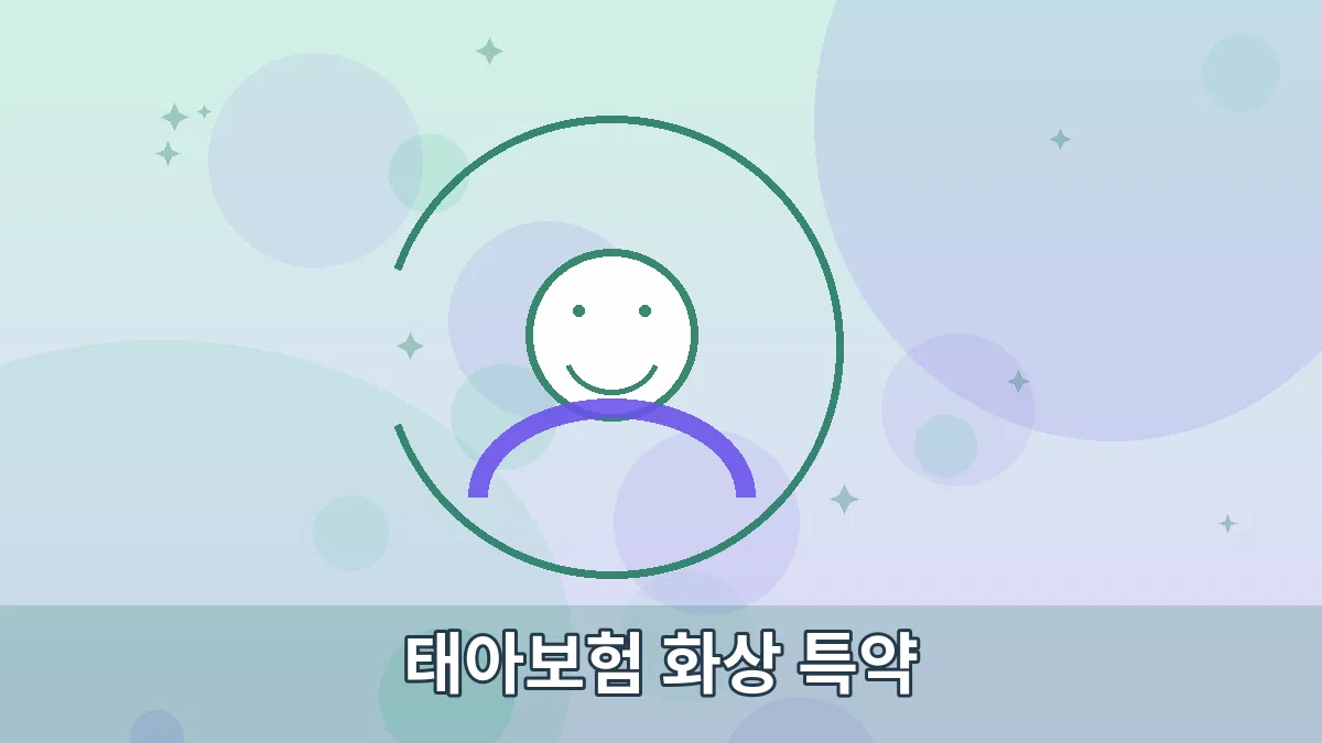 태아보험 화상 특약 안내 이미지 3